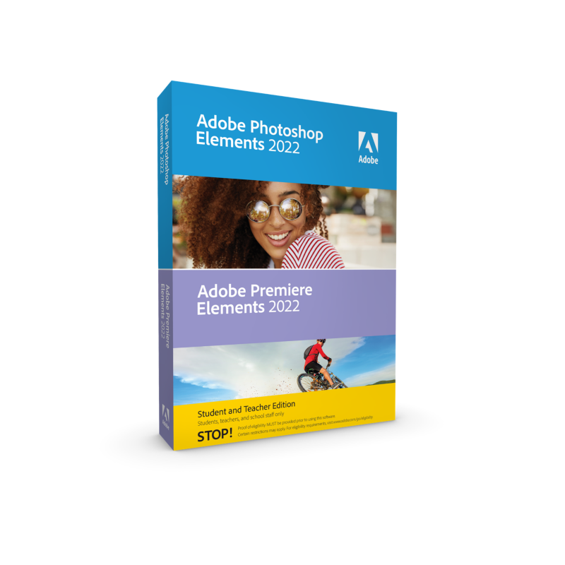 Adobe  Photoshop and Premiere Elements 2022 EDU Multiple Platforms | 05051254658962