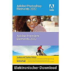 Adobe Photoshop &amp;amp; Premiere Elements 2022 STE Mac DE Download