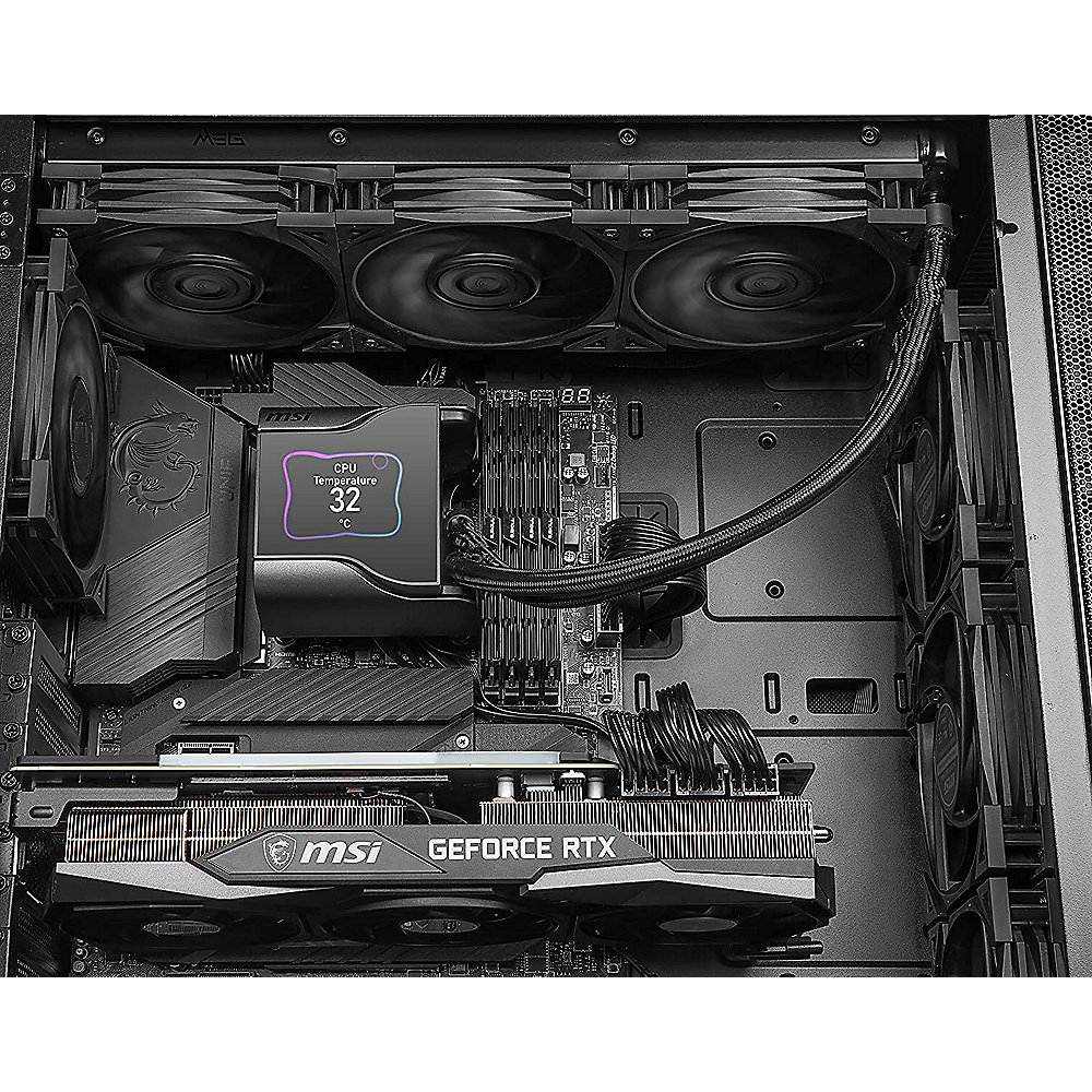 MSI MEG Core Liquid S280 CPU Komplettwasserkühlung für AMD und Intel CPU