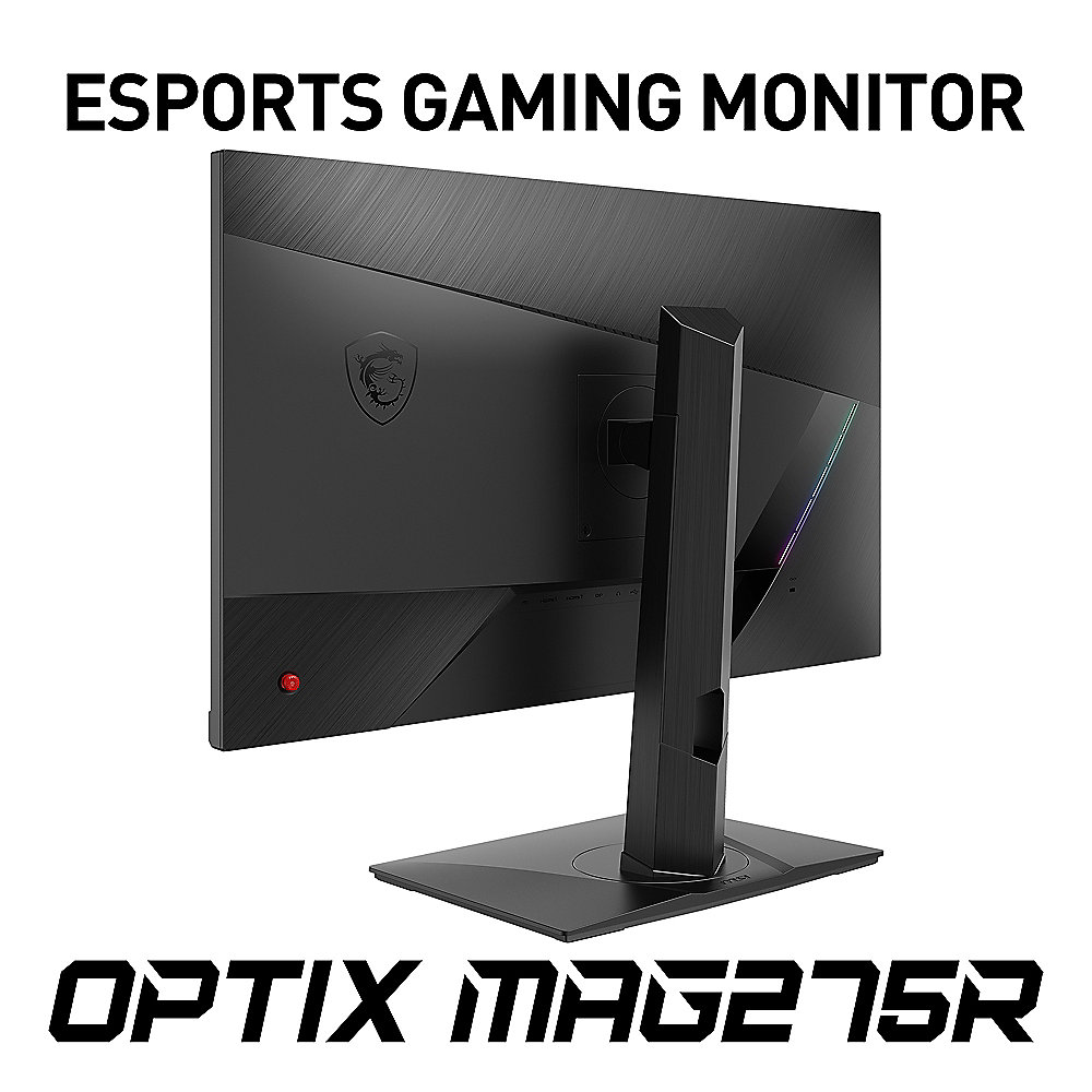 MSI Optix MAG275RDE 69cm (27") FHD Gaming Monitor HDMI/DP 144Hz 1ms
