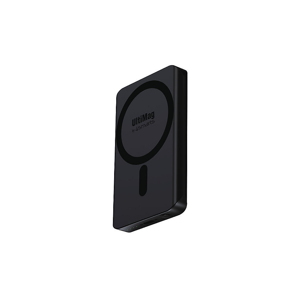 4smarts Powerbank VoltHub UltiMag für MagSafe Wireless 4000mAh schwarz