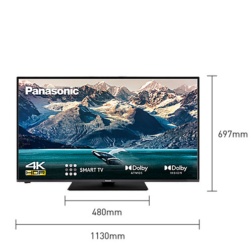 Panasonic TX-50JXW604 126cm 50" 4K HDR UHD DVB-T2HD/S2/C Smart TV
