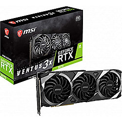MSI GeForce RTX 3070 Ventus 3X 8G OC LHR 8GB GDDR6X Gaming 3xDP/1xHDMI