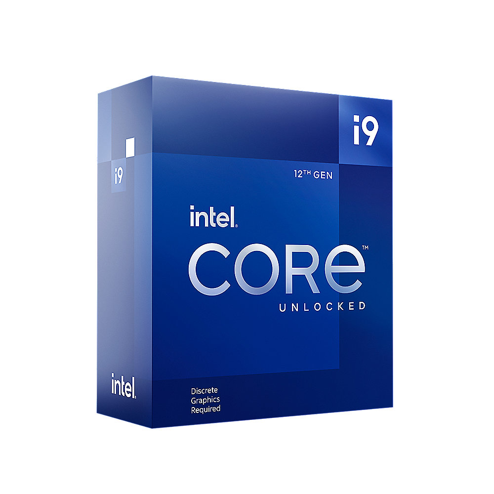 INTEL Core i9-12900KF 8x3,9GHz 30MB-L3 Cache Sockel 1700 (Boxed ohne Lüfter)