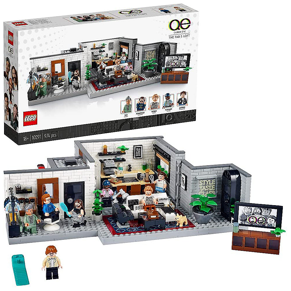 LEGO Creator - Queer Eye - Das Loft der Fab 5 (10291)