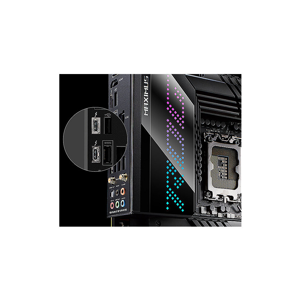 ASUS ROG MAXIMUS Z690 HERO ATX Mainboard Sockel 1700 TB4/HDMI/M.2/USB3.2/WIFI