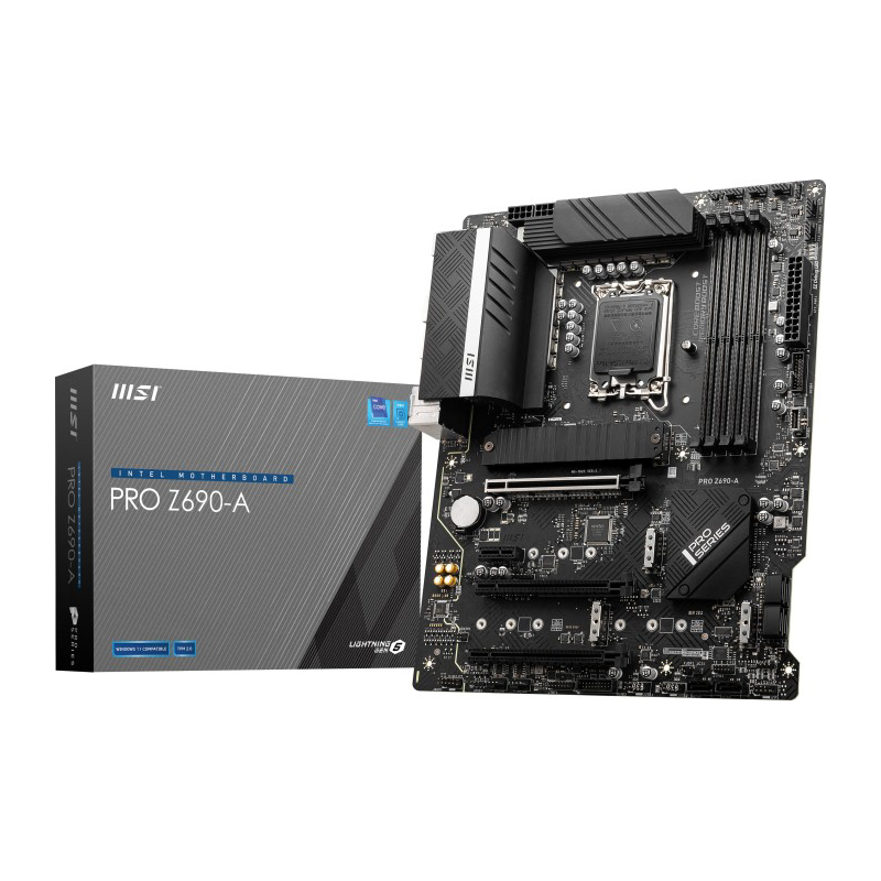 MSI  PRO Z690-A ATX Mainboard Sockel 1700 M.2/USB3.2(Typ-C) | 04719072886608