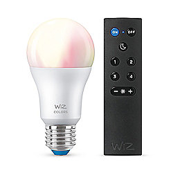 Smarte WiZ Lampe mit bis zu 16 Millionen Farbe (60W) inkl. Fernbedienung