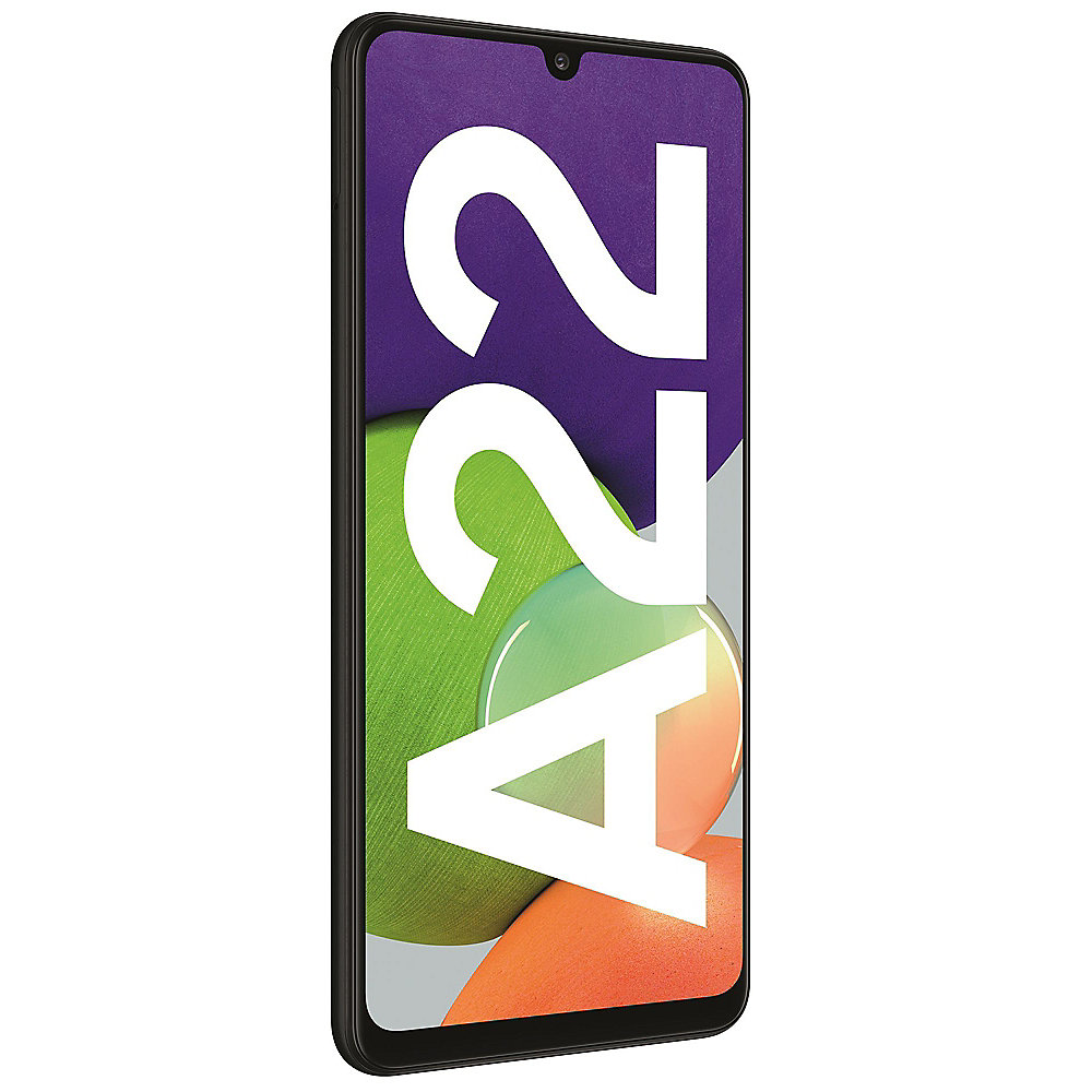 Samsung GALAXY A22 A225F Dual-SIM 64GB black Android 11.0 Smartphone