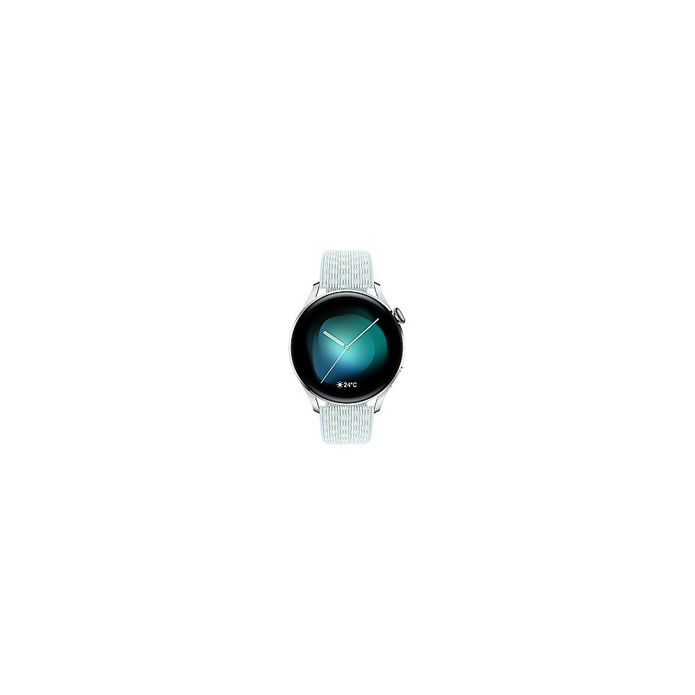 *Huawei Watch 3 Classic Smartwatch 3,6cm-OLED-Display, eSIM, WLAN, GPS, Edelstah