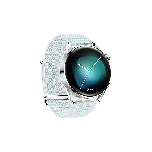 *Huawei Watch 3 Classic Smartwatch 3,6cm-OLED-Display, eSIM, WLAN, GPS, Edelstah