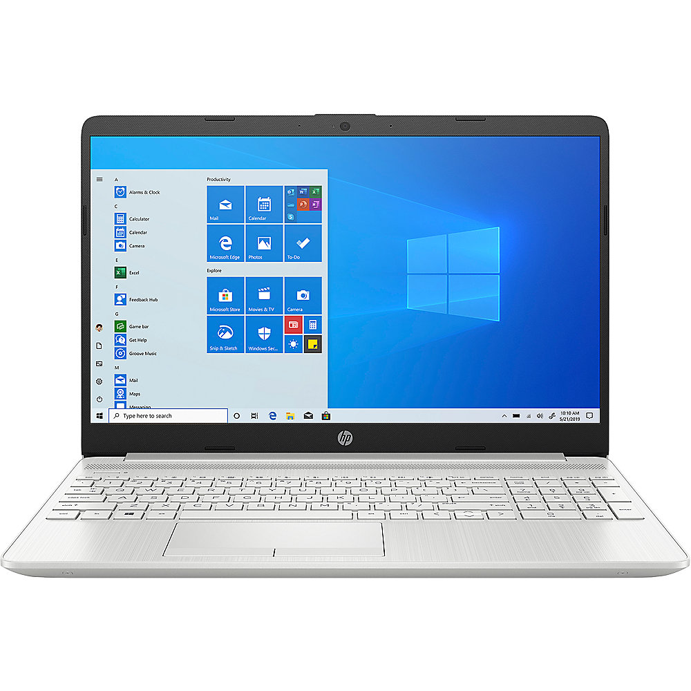 HP 15-dw3433ng 15"FHD Notebook mit Microsoft 365 Single DL (inkl. Office Apps)