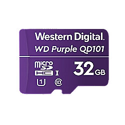 WD Purple SC QD101 32 GB Ultra Endurance microSD Speicherkarte (Class 10, U1)