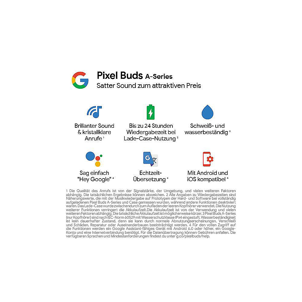 Google Pixel Buds A-Series Dark Olive inkl. Google Chromecast