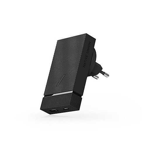 Native Union Smart 20W Charger 1 x USB-C and 1 x USB-A Slate Gray