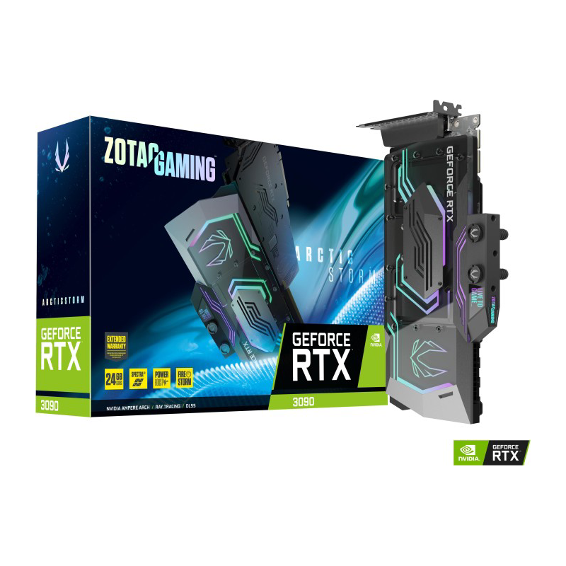 Zotac  GAMING GeForce RTX 3090 Arctic Storm 24GB GDDR6X Grafikkarte 3xDP/HDMI | 04895173623257