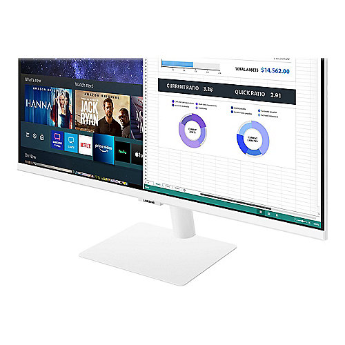 Samsung S32AM501NU 80cm (31,5") FHD VA Smart-Monitor HDMI/USB 60Hz BT/WLAN Apps