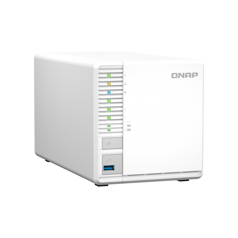 QNAP  TS-364-4G NAS System 3-Bay 2,5GbE NAS mit M.2 SSD-Caching | 04711103080368