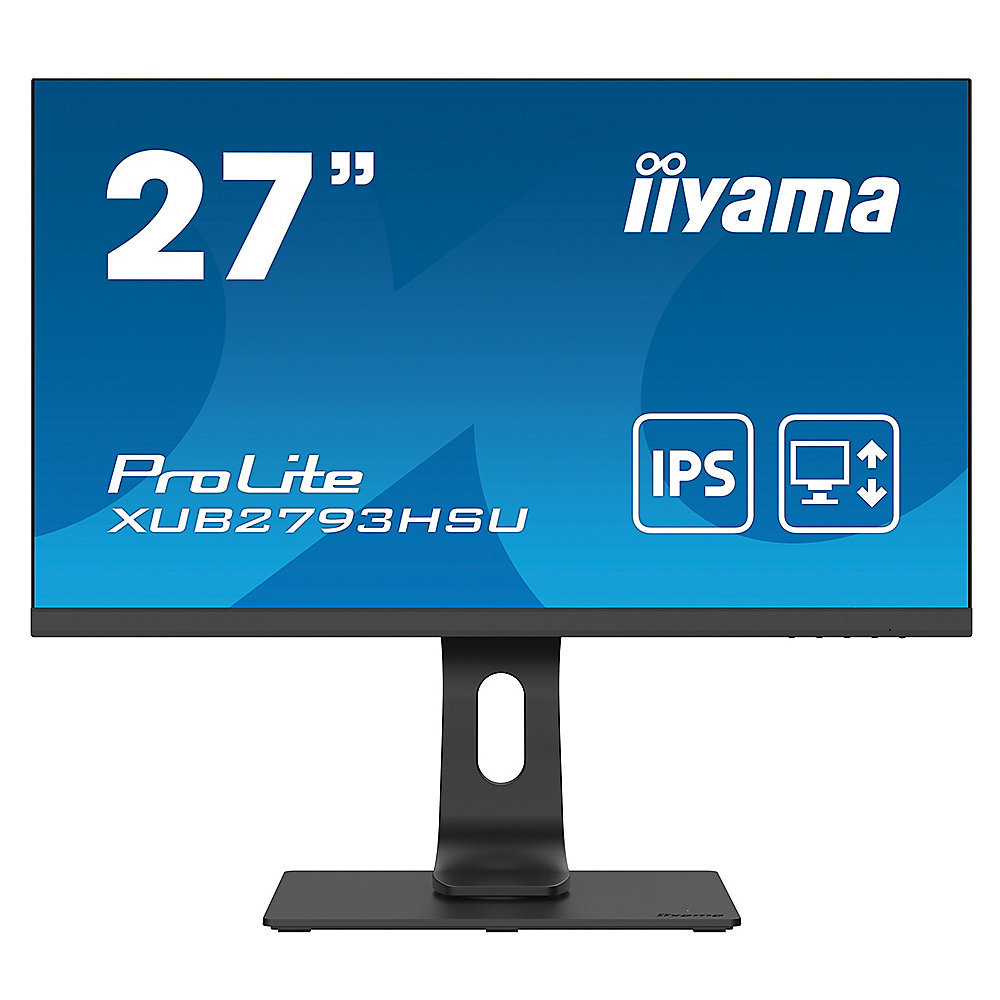 iiyama ProLite XUB2793HSU-B4 68,6cm (27") Full-HD Monitor VGA/DP/HDMI/USB 4ms