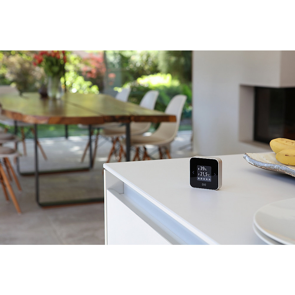 Eve Room - Raumluft-Qualitätssensor mit Apple HomeKit Technologie &amp; Thread