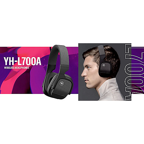 Yamaha YH-L700A Bluetooth Over Ear Kopfhörer, Noise Cancelling - schwarz
