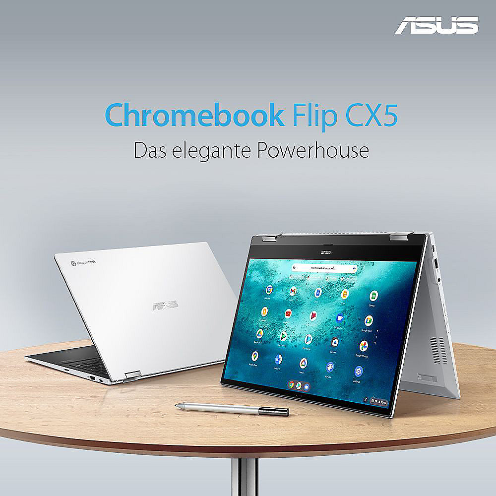 ASUS Chromebook Flip CM55 R5-3500U 16GB/256GB SSD 15"FHD ChromeOS + Pixel Buds A