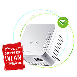 Devolo Magic 1 WiFi mini Erg&auml;nzung (1200Mbit, Powerline + WLAN, 1x LAN, Mesh)