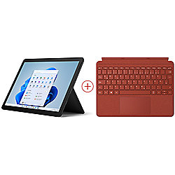 Surface Go 3 8VA-00018 Schwarz 6500Y 8GB/128GB SSD 10&quot; FHD W11S + TC Rot