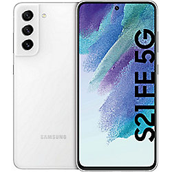 Samsung GALAXY S21 FE 5G white G990B Dual-SIM 128GB Android 12.0 Smartphone