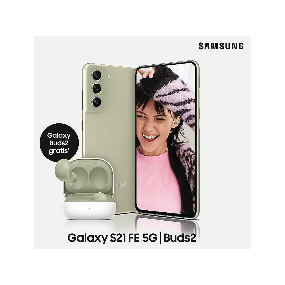 Samsung GALAXY S21 FE 5G lavender G990B Dual-SIM 128GB Android 12.0 Smartphone