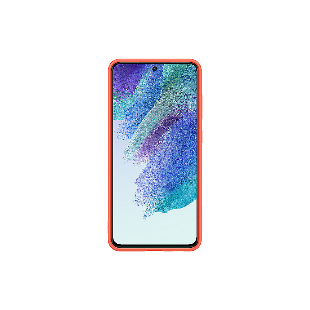 Samsung Silicone Cover EF-PG990 für Galaxy S21 FE Coral