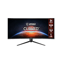 MSI Optix MAG342CQRDE 86,4cm (34&quot;) UWQHD Curved Gaming Monitor HDMI/DP 144Hz 1ms