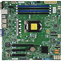 SUPERMICRO X11SCL-F mATX Server Mainboard Sockel 1151 v2 3xLAN/VGA/Seriell