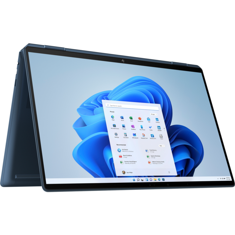 HP  Spectre x360 16″ UHD+ Touch blau Evo i7-11390H 32GB/2TB SSD RTX 3050 Win11 | 00196337496842
