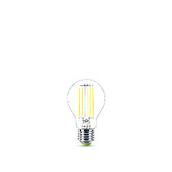 Philips Classic LED Lampe mit 40W, E27 Sockel, Klar, Cool White (4000K)