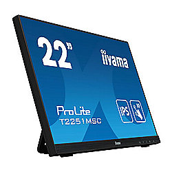 iiyama ProLite T2251MSC-B1 54,7cm (21,5&quot;) FHD IPS Multitouch-Monitor HDMI/DP/VGA