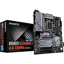 GIGABYTE B660 Gaming X AX DDR4 ATX Mainboard Sockel 1700 M.2/HDMI/DP/WIFI/BT