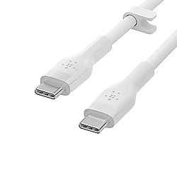 Belkin Flex USB-C/ USB-C Kabel Power Delivery 60W 1m wei&szlig;