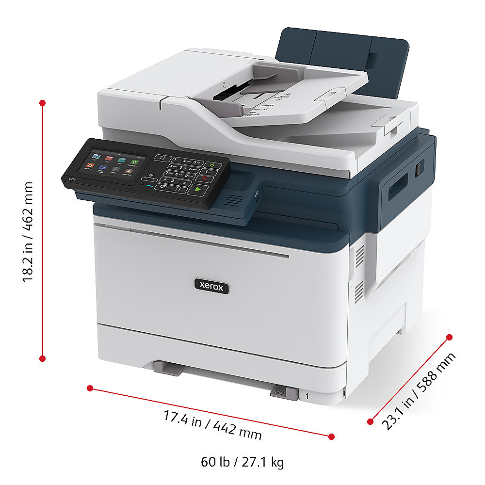 Xerox C315 Farblaserdrucker Scanner Kopierer Fax USB LAN WLAN