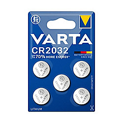 VARTA Professional Electronics Knopfzelle Batterie CR 2032 5er Blister