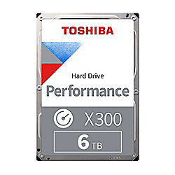 Toshiba X300 Performance HDELX11ZPA51F 6TB 256MB 7.200rpm SATA600 Bulk
