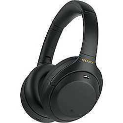 Sony WH-1000XM4 Schwarz Over Ear Kopfh&ouml;rer mit Noise Cancelling und Bluetooth