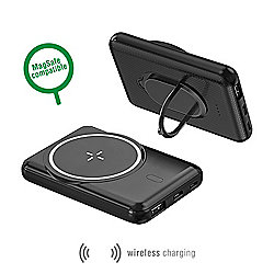 4smarts Wireless Powerbank VoltHub UltiMag Kick f&uuml;r MagSafe 5000mAh, schwarz