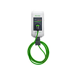 Keba Wallbox KeContact P30 c-series Type2 6m Cable 22kW-RFID-ME - Green Edition
