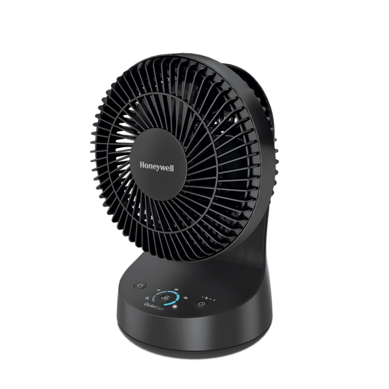 Honeywell  HTF337BE QuietSet 5 Tischventilator schwarz | 04022167023377