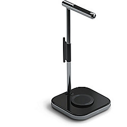 Satechi 2in1 Kopfh&ouml;rer Stand mit Wireless Charger Space Grau