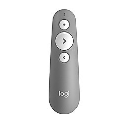 Logitech R500 Laser Presentation Remote Presenter USB Bluetooth Grau