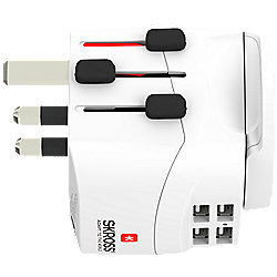 SKROSS Pro Light USB 4xA World Reiseadapter